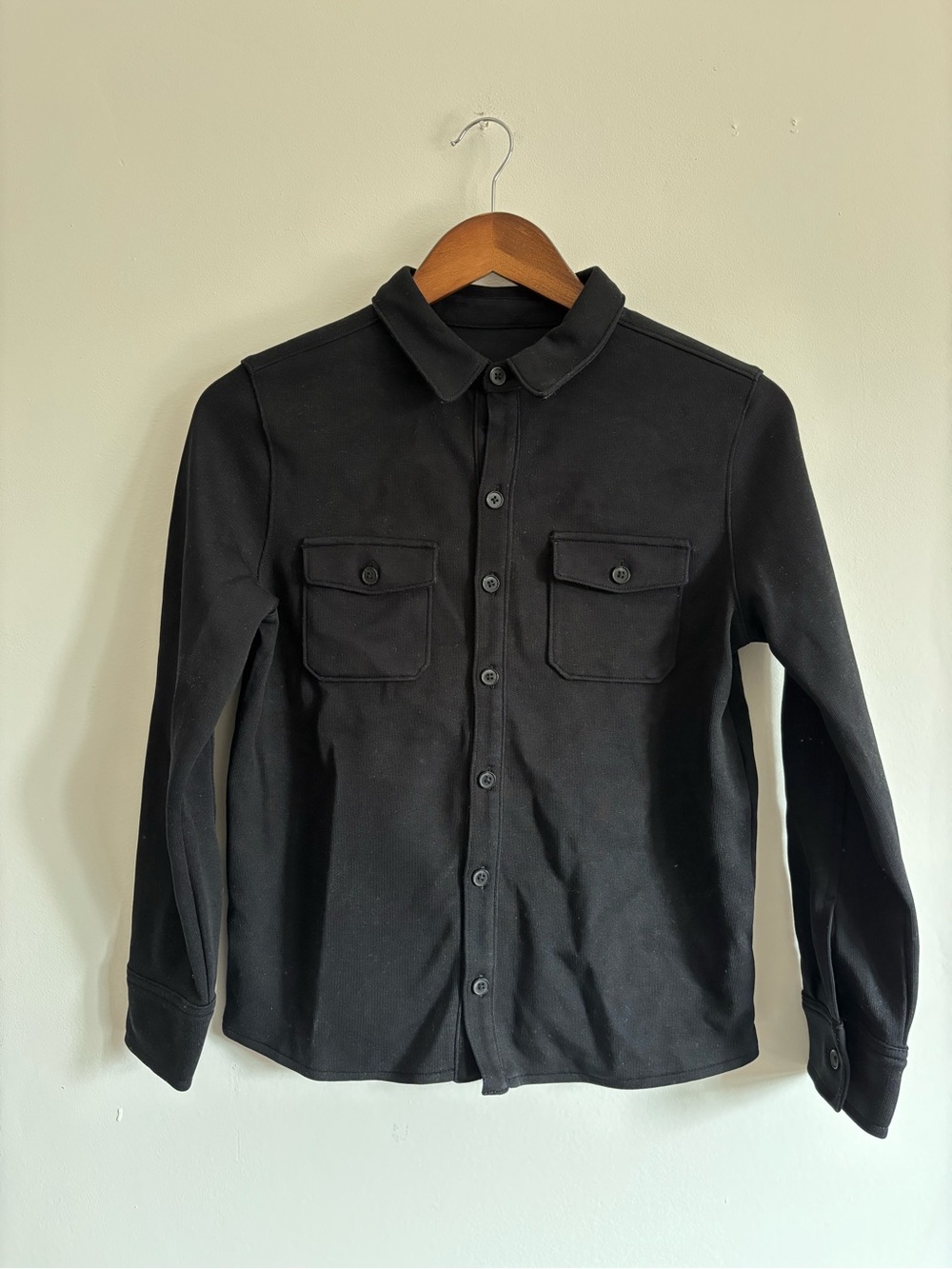 art class Black Button-Front Shirt